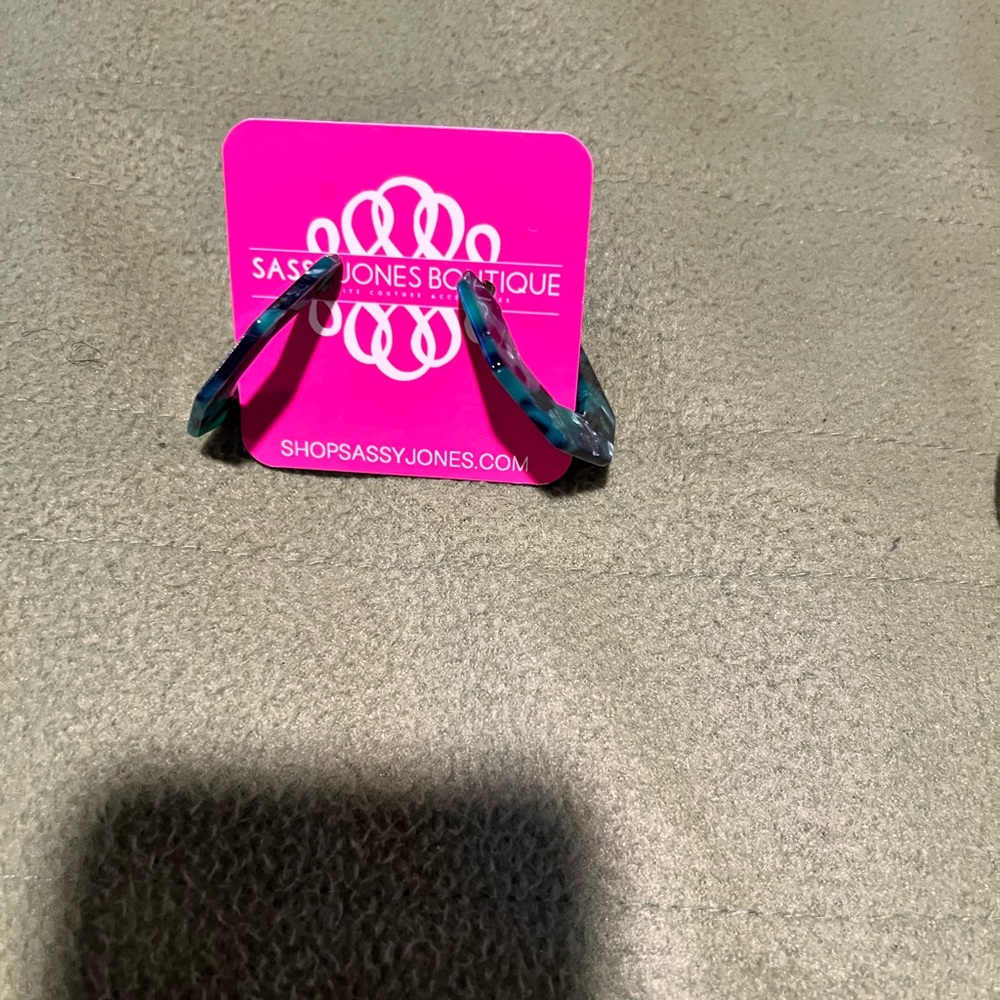 Sassy Jones Zaria Hoop Earrings